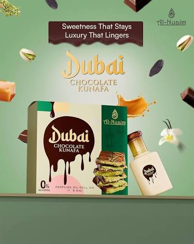 Al Nuaim Kunafa Chocolate Attar – A Sweet Luxury Fragrance